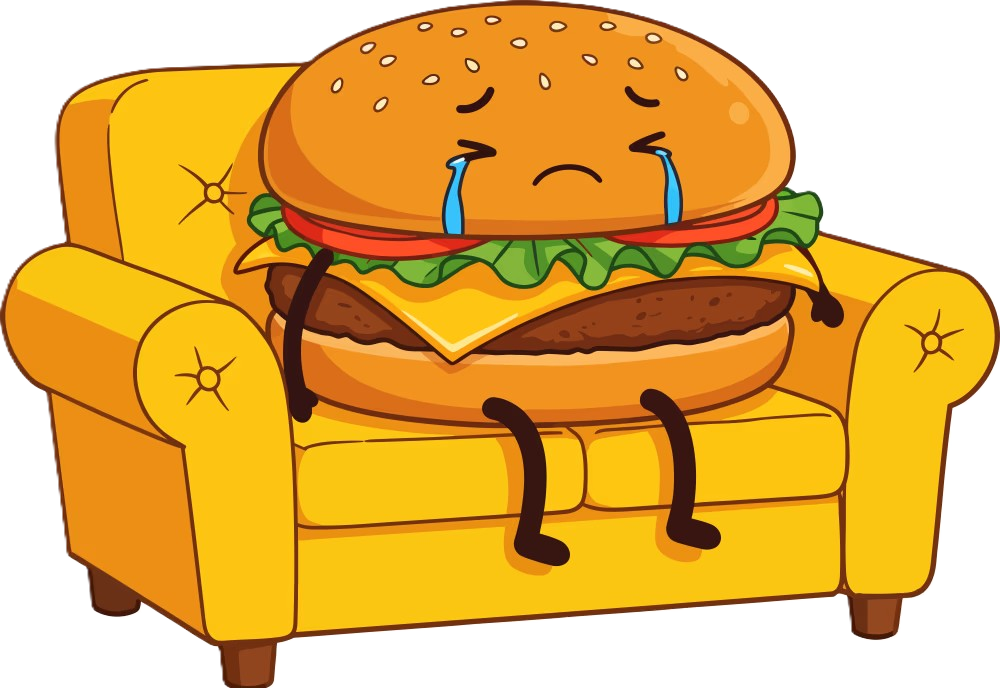 Sad burger